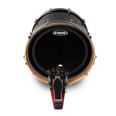 EVANS BD20EMADONX 20'' DERİ KİCK KUMLU SİYAH SÜNGERLİ TEK KAT