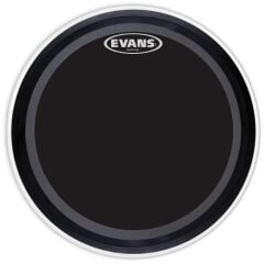 EVANS BD20EMADONX 20'' DERİ KİCK KUMLU SİYAH SÜNGERLİ TEK KAT