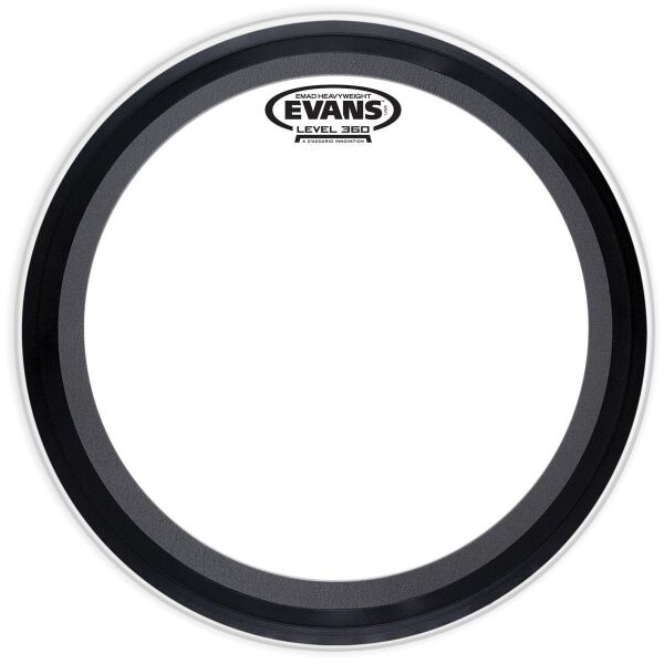 EVANS BD20EMADHW 20'' DERİ HEAVYWEIGHT KİCK CLEAR SÜNGERLİ ÇİFT KAT
