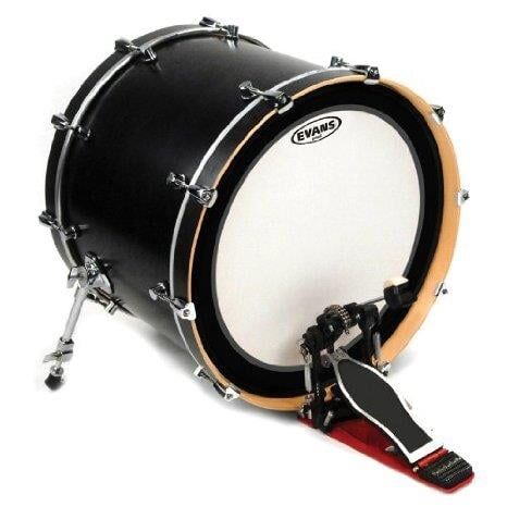 EVANS BD20EMADCW 20'' DERİ KİCK KUMLU BEYAZ SÜNGERLİ TEK KAT (10 MİL)