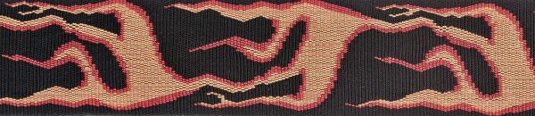 PLANETWAVES 50F01 GİTAR ASKISI, 50MM DOKUMA, FLUID FLAMES