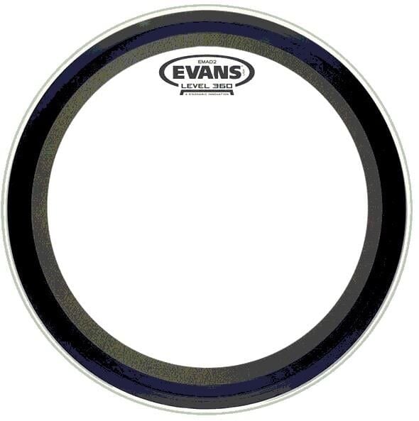 EVANS BD20EMAD2 20'' DERİ KİCK CLEAR SÜNGERLİ ÇİFT KAT (17 MİL)