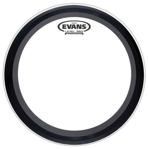 EVANS BD20EMAD 20'' DERİ KİCK CLEAR SÜNGERLİ TEK KAT (10 MİL)