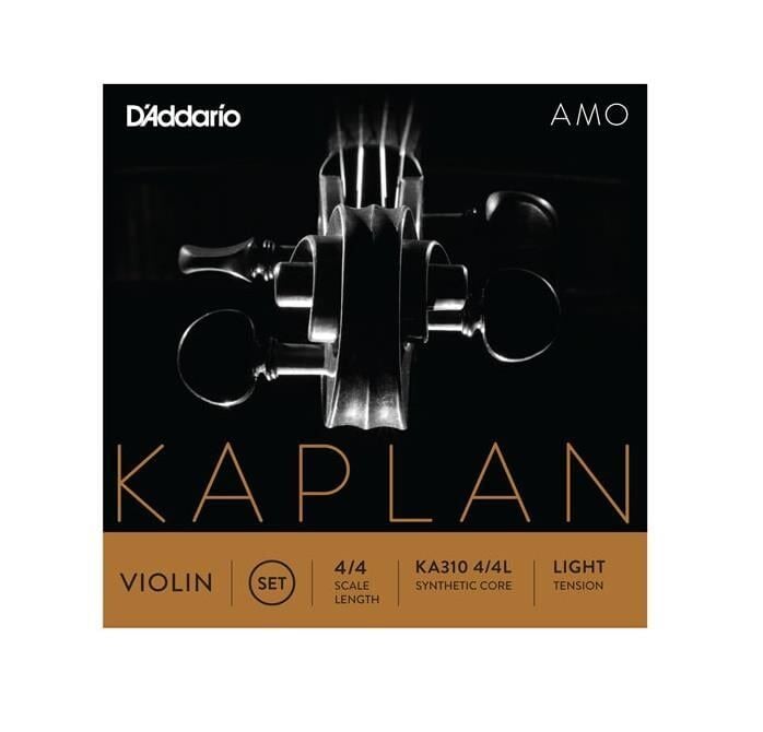 DADDARIO KA310L KEMAN TEL SETİ, KAPLAN AMO, 4/4, LIGHT