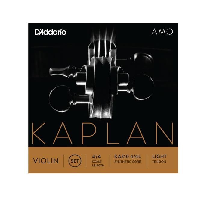 DADDARIO KA310L KEMAN TEL SETİ, KAPLAN AMO, 4/4, LIGHT