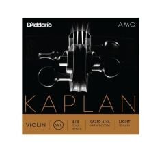 DADDARIO KA310L KEMAN TEL SETİ, KAPLAN AMO, 4/4, LIGHT