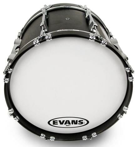 EVANS BD16MX1W 16'' DERİ MARCHING BEYAZ TEK KAT (10 MİL)