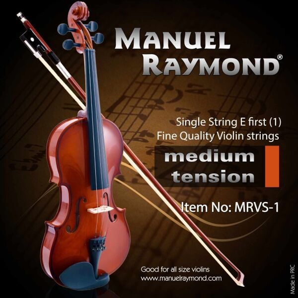 Keman Teli Tek 1. Mi Manuel Raymond MRVS1