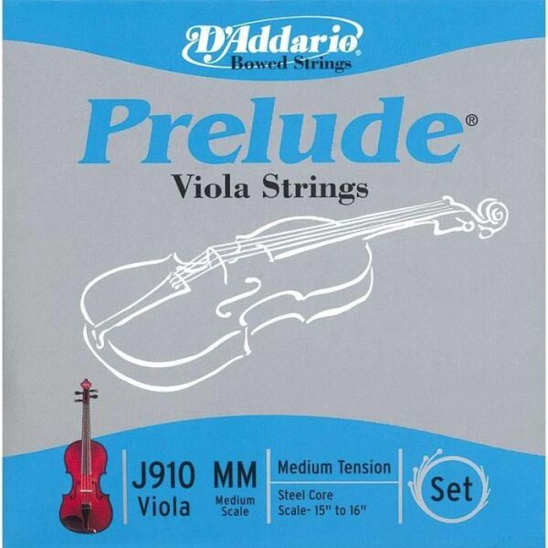 VIOLA TEL SETİ, PRELUDE, MEDIUM SCALE (15''-16''), M