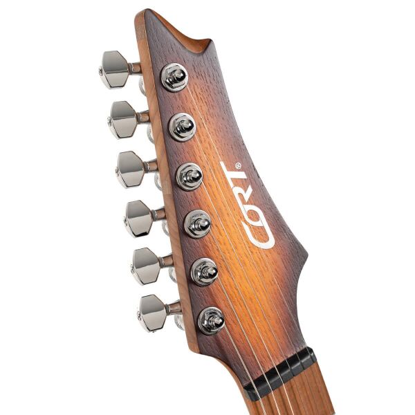 CORT X700 TRIALITY OPVB ELEKTRO GİTAR, OPEN PORE VINTAGE BURST, ÇANTALI