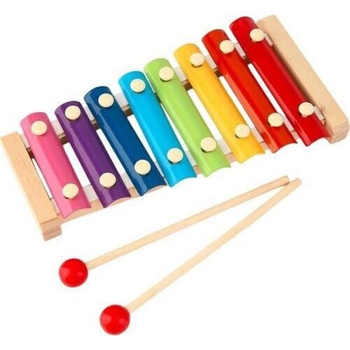 Ksilofon 8 Nota ve Ton 25 cm 8 Tuşlu