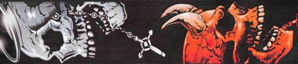 PLANETWAVES 25LLT05 GİTAR ASKISI, 2.5  LTH-SAINT AND SINNER