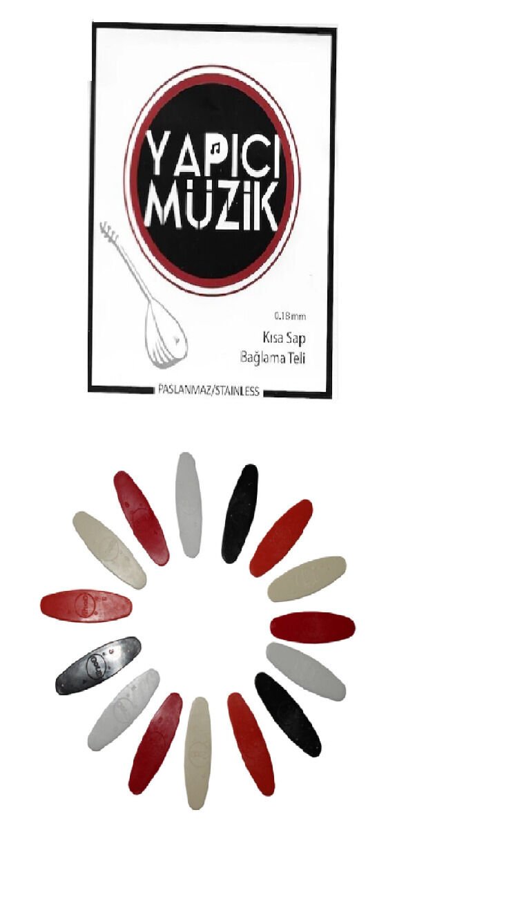 Kisa Sap Baglama Tel 0,18 - 5 Adet Tezene