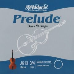 DADDARIO J613 KONTRABAS TEK TEL, 3/4, PRELUDE, A-(LA),  MEDIUM