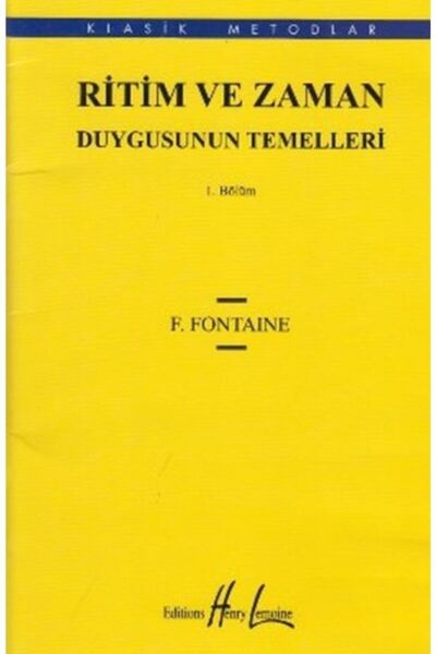 Mine Mucur Solfej Kitabı & Fontaine Ritim ve Zaman Duygusunun Temelleri (2 Kitap Set)
