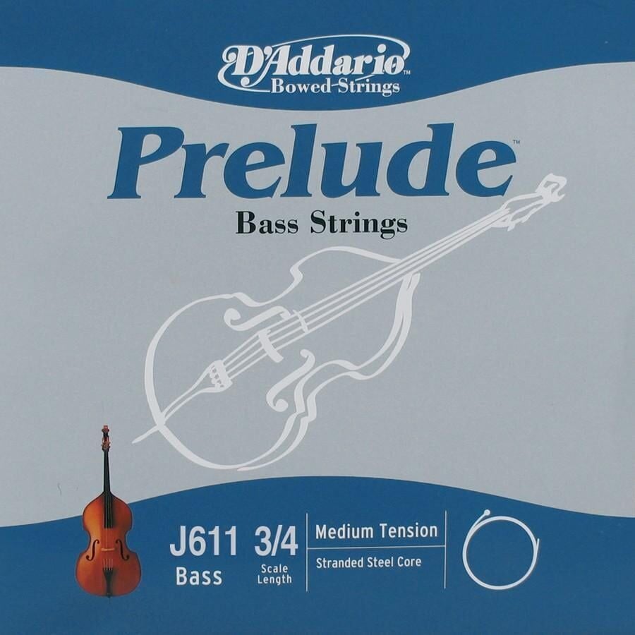 DADDARIO J611 KONTRABAS TEK TEL, 3/4, PRELUDE, G-(SOL), MEDIUM