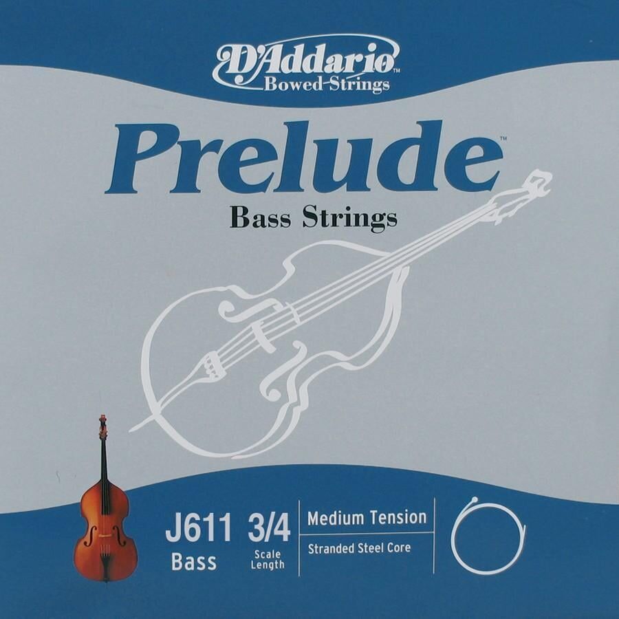 DADDARIO J611 KONTRABAS TEK TEL, 3/4, PRELUDE, G-(SOL), MEDIUM