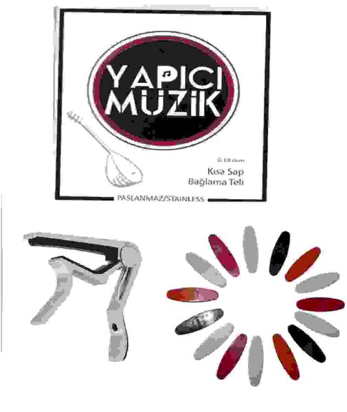 Kisa Sap Baglama Tel 0,18 - Kapo - 10 Adet Tezene