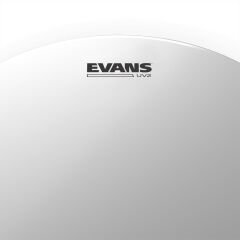 EVANS B18UV2 18'' DERİ TOM VE TRAMPET KUMLU BEYAZ ÇİFT KAT