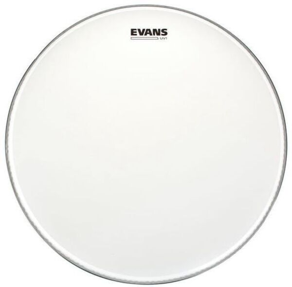 EVANS B18UV1 18'' DERİ TOM İÇİN KUMLU BEYAZ TEK KAT