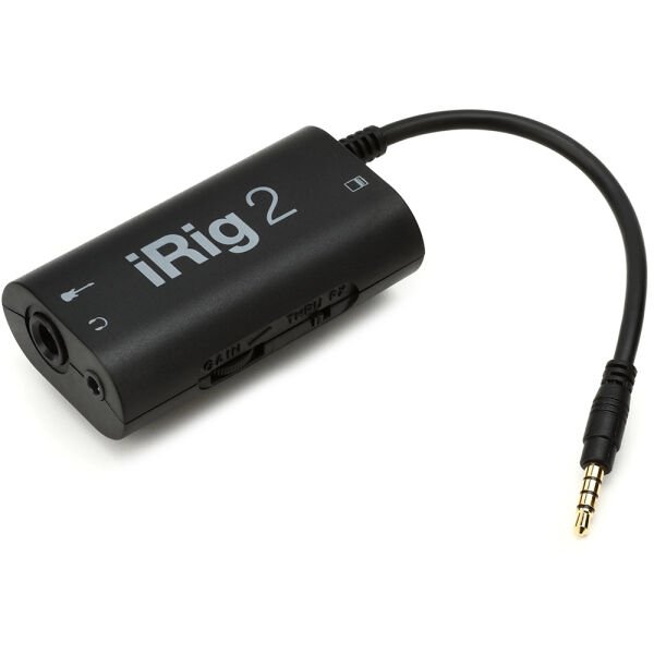 IK Multimedia iRig 2 Elektro & Bas Gitar Ses Kartı (iOS)