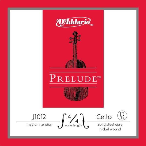 DADDARIO J1012 CELLO TEK TEL, PRELUDE, D-(RE), 4/4, MEDIUM