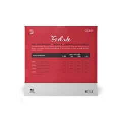 DADDARIO J1010 1/2M CELLO TEL SETİ, PRELUDE, 1/2, MEDIUM