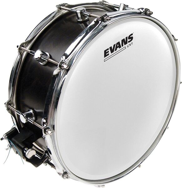 EVANS B14UV1 14'' DERİ TOM VE TRAMPET KUMLU BEYAZ TEK KAT