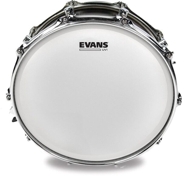 EVANS B14UV1 14'' DERİ TOM VE TRAMPET KUMLU BEYAZ TEK KAT