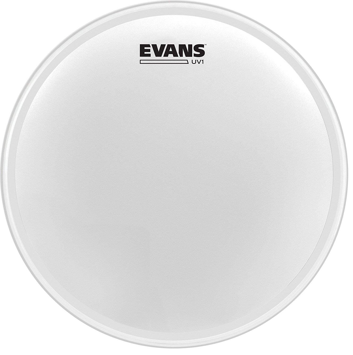 EVANS B14UV1 14'' DERİ TOM VE TRAMPET KUMLU BEYAZ TEK KAT
