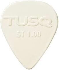 TUSQ Pick 1.00mm White 6 Pack Bright Tone (PENA)