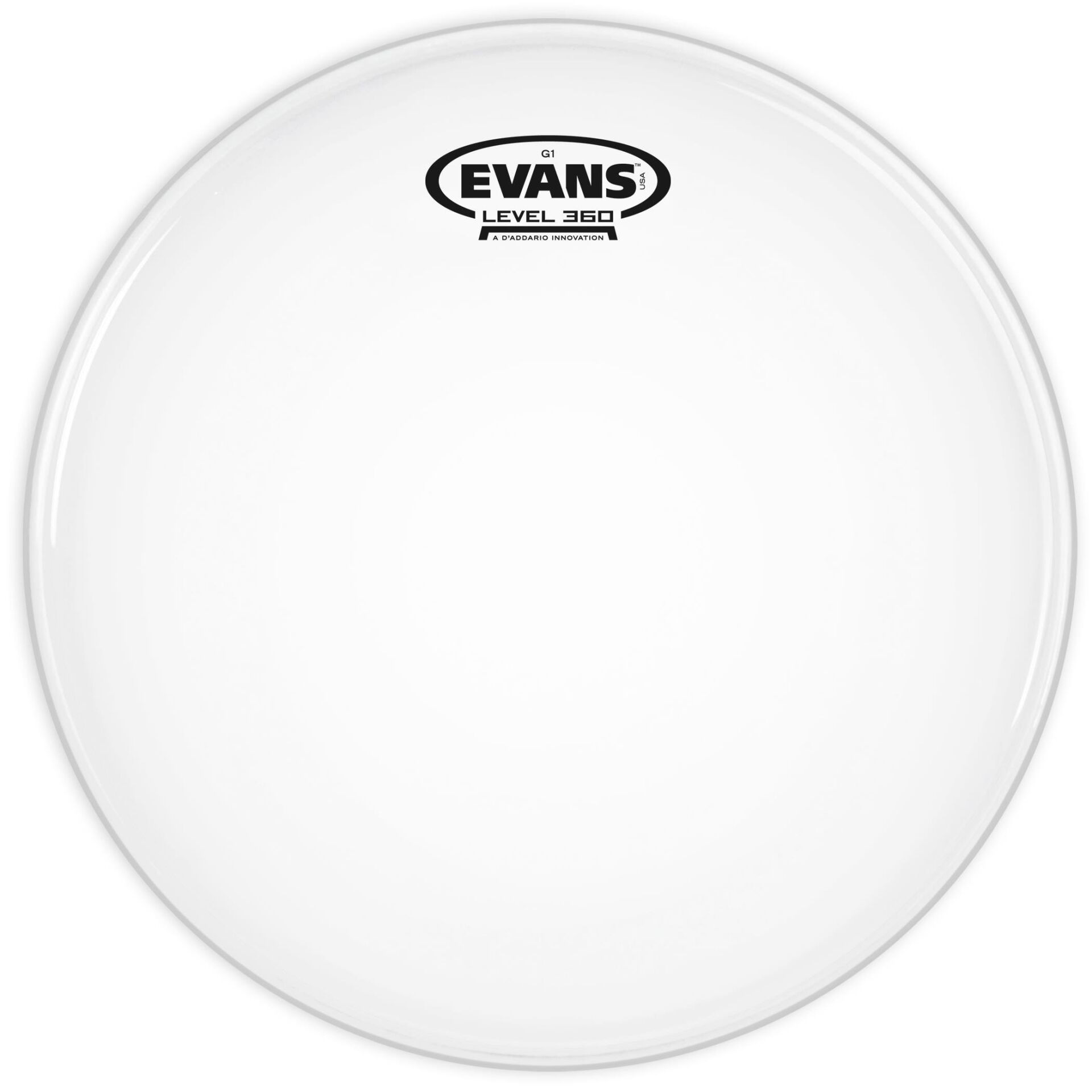 EVANS B14G1 14'' DERİ TOM VE TRAMPET KUMLU BEYAZ TEK KAT