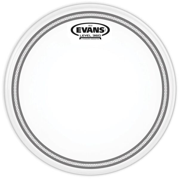 EVANS B14EC2S 14'' DERİ TOM VE TRAMPET KUMLU FROSTED RİNGLİ