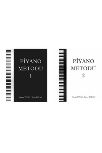 Piyano Metodu 1  ve Piyano Metodu 2  (set) - Enver Tufan - Selmin Tufan