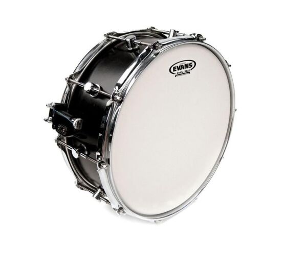 EVANS B13HD 13'' DERİ GENERA TRAMPET KUMLU BEYAZ RİNGLİ ÇİFT KAT