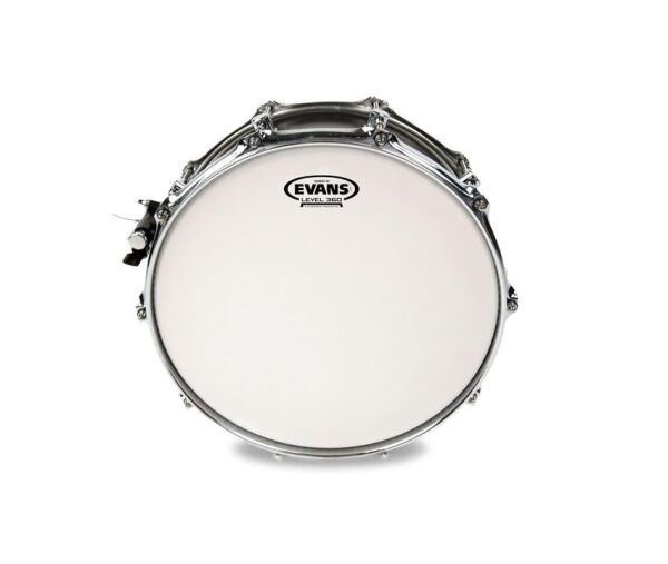 EVANS B13HD 13'' DERİ GENERA TRAMPET KUMLU BEYAZ RİNGLİ ÇİFT KAT