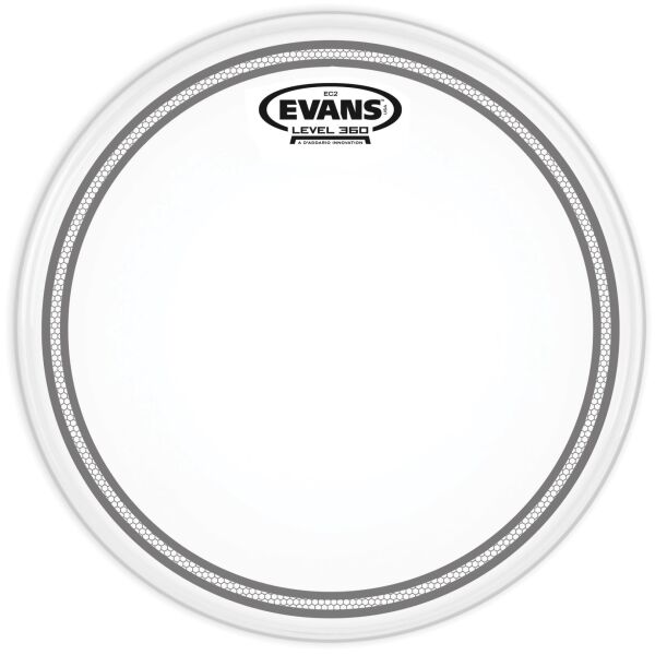EVANS B13EC2S 13'' DERİ TOM VE TRAMPET KUMLU FROSTED RİNGLİ