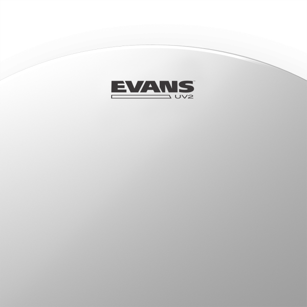 EVANS B12UV2 12'' DERİ TOM VE TRAMPET KUMLU BEYAZ ÇİFT KAT