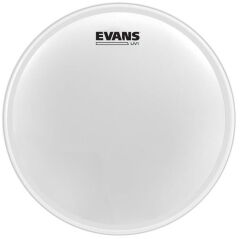 EVANS B12UV1 12'' DERİ TOM VE TRAMPET KUMLU BEYAZ TEK KAT
