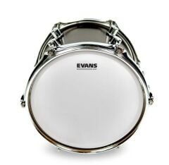 EVANS B12UV1 12'' DERİ TOM VE TRAMPET KUMLU BEYAZ TEK KAT