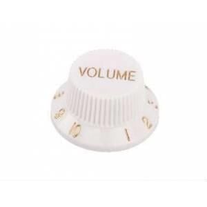 GİTAR TON DÜĞME BAŞLIĞI, PLASTİK, BEYAZ, DR.PARTS