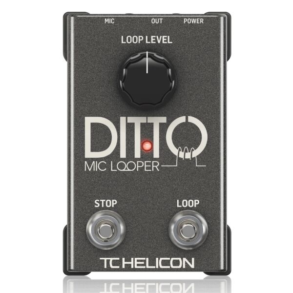 TC Helicon Ditto Mic Looper Vokal Efekt Pedalı