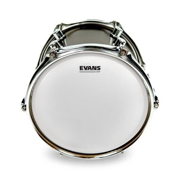EVANS B10UV1 10'' DERİ TOM VE TRAMPET KUMLU BEYAZ TEK KAT