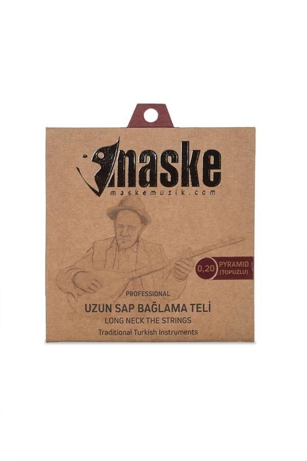 Maske MT20TP 020 Piramit Uzun Bağlama Teli