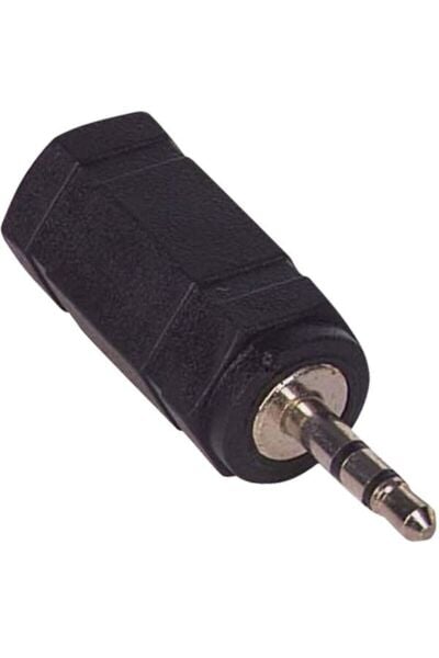 Jack Dönüştürücü -  2.5 mm Stereo Erkek / 3.5 mm Stereo Dişi Jack