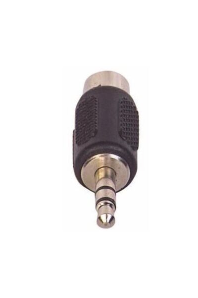Jack Dönüştürücü - 3.5 Mm Stereo Erkek - 1 Rca Tos Dişi Çevirici Jack