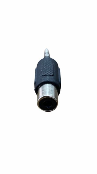 Jack Dönüştürücü - 3.5 Mm Stereo Erkek - 1 Rca Tos Dişi Çevirici Jack