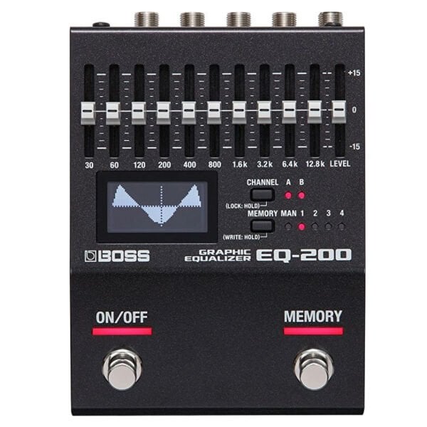 BOSS EQ-200 Programmable Stereo Graphic Equalizer Pedalı