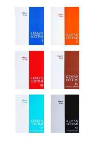 ÖMER CAN KEMAN EĞİTİMİ 6 KİTAP (SET) - ÖMERCAN KEMAN METODU