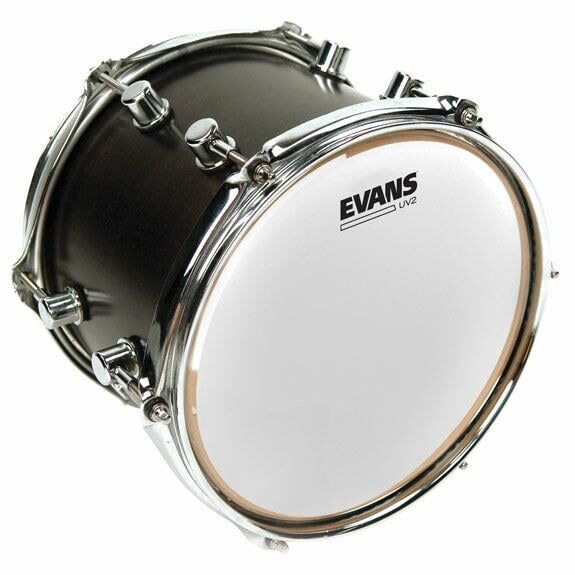 EVANS B08UV2 8'' DERİ TOM VE TRAMPET KUMLU BEYAZ ÇİFT KAT